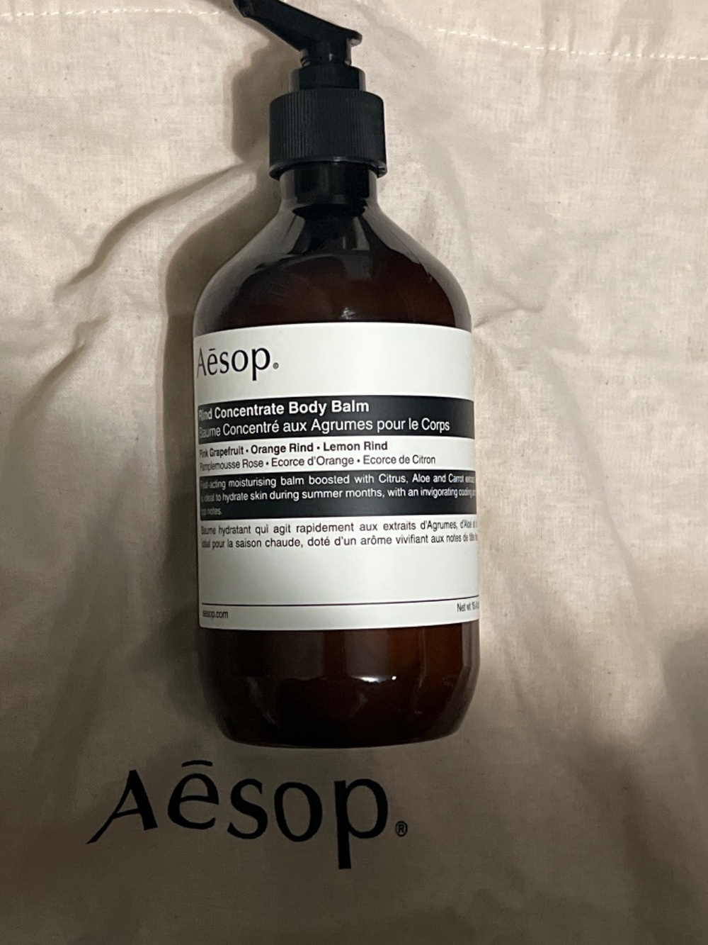 Aesop Rind Concentrate Body Balm 500 mL
